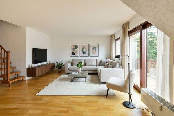 Wohnbereich illustriert