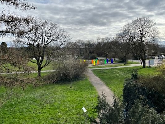 Ausblick aus d. Wohnung - in bester Lage zu Hause!