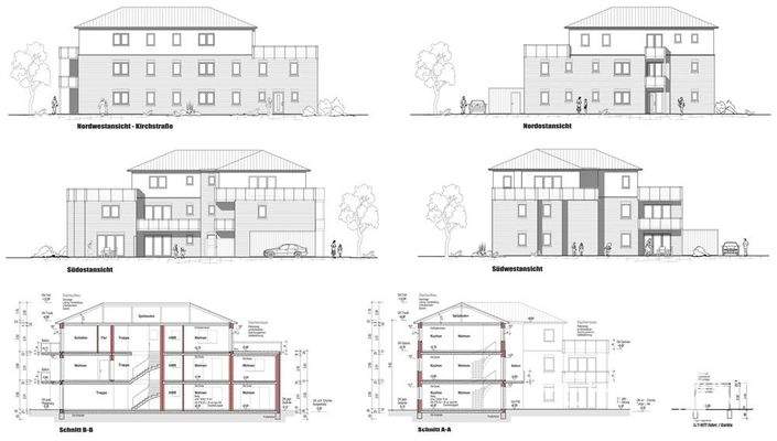 Ansichten Gebäude 4