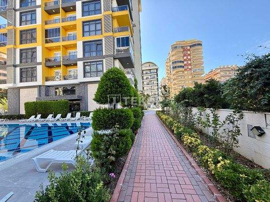 Sea View Furnished Apartments for Sale in Alanya