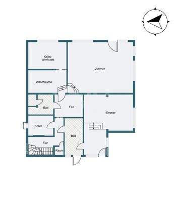 Grundriss Souterrain