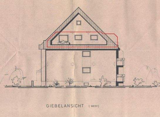 Giebelansicht Westen
