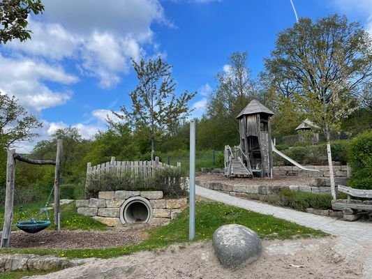 Spielplatz im Neubaugebiet