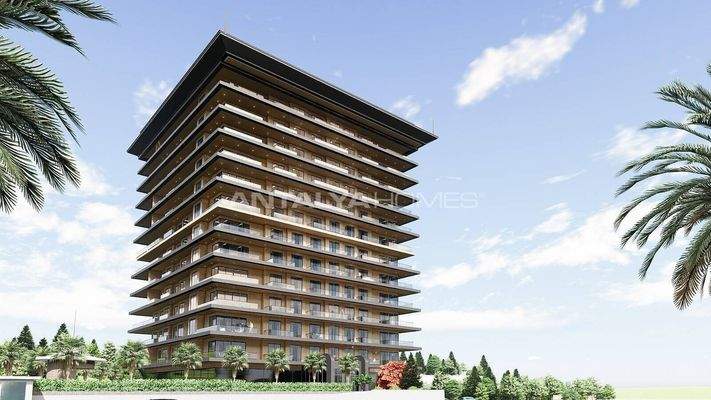 Stylish Apartments in a Popular Project in Alanya Tosmur