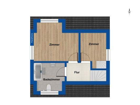 Grundriss Dachgeschoss