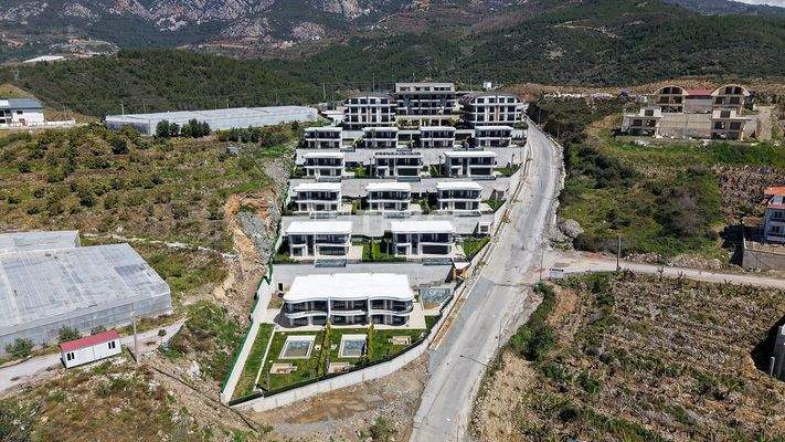 Apartments with Panoramic City Views in Kargıcak Alanya