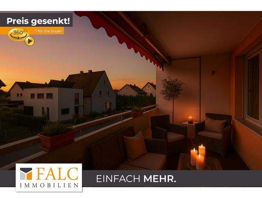 Abendstimmung Balkon