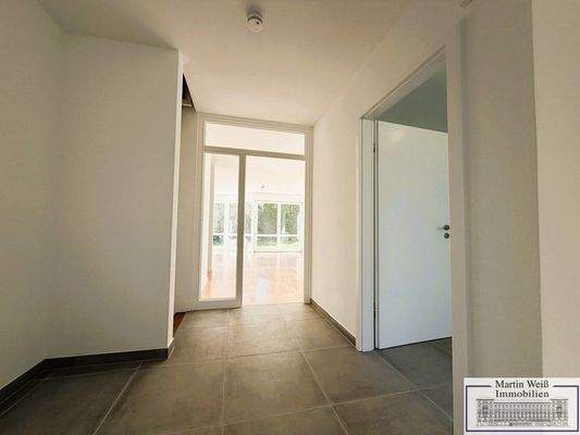 Blick in den Hauseingang