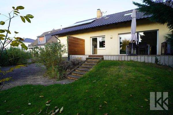 ...Blick in den Garten