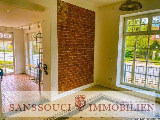 Blick durch das Erdgeschoss