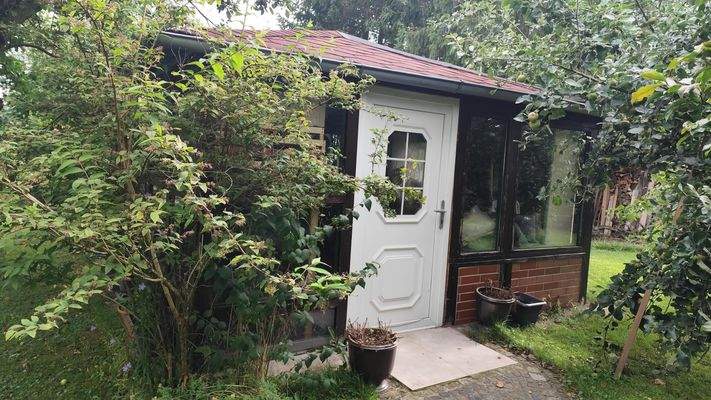 Partyhaus Vordertür