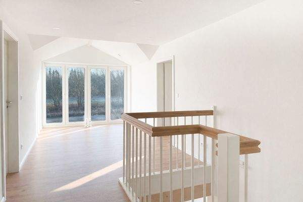 Galerieraum mit Ausblick