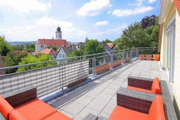 Südbalkon obere Etage