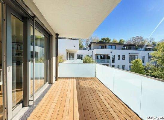 Balkon Ost-Ausrichtung - Bodenbelag Beispielbild