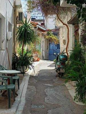 Kreta, Kritsa: Wohnung mit Balkon zu verkaufen (Renovierung im Gange)