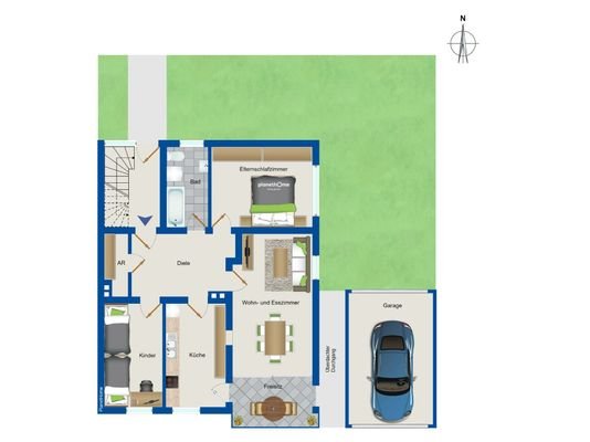 Grundriss Erdgeschoss