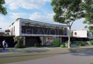 Visualisierung Aussenansicht Strasse