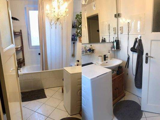 DG-Bad mit Wanne u. Fenster