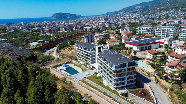 Luxury Apartments Intertwined with Nature in Alanya Antalya