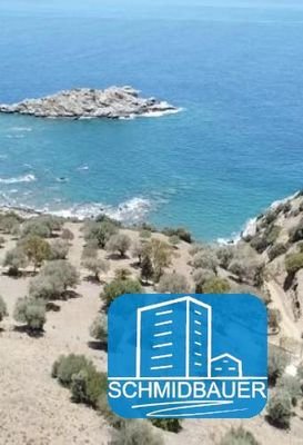 Kreta, Agios Pavlos: Erstaunliches Grundstück mit Baugenehmigung in Prassonissi zu verkaufen