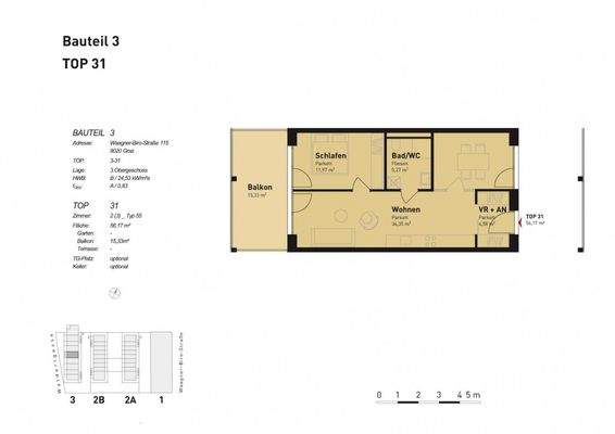 Grundriss: Waagner-Biro-Straße 109-115