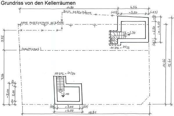 Grundriss Kellergeschoss