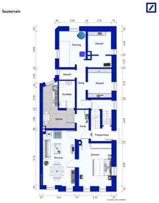 Grundriss Souterrain