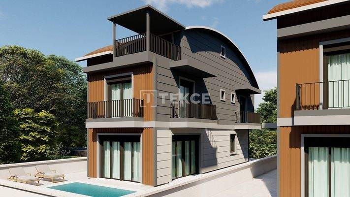 Detached Villa with Pool Close to the Beach in Belek