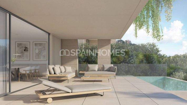 Flats in Elviria, Marbella with Rooftop Pools and Solariums