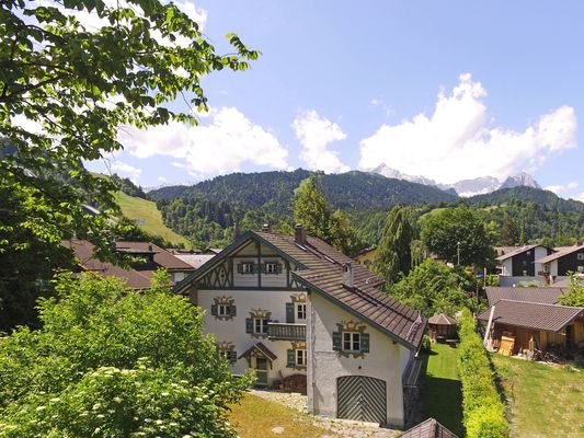 Lage im Ortsteil Partenkirchen