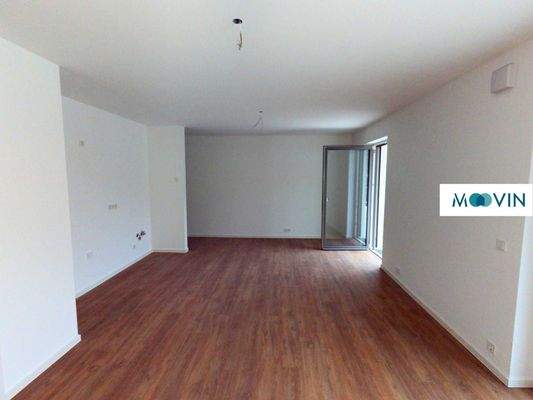 Ansicht II: Wohn- und Esszimmer