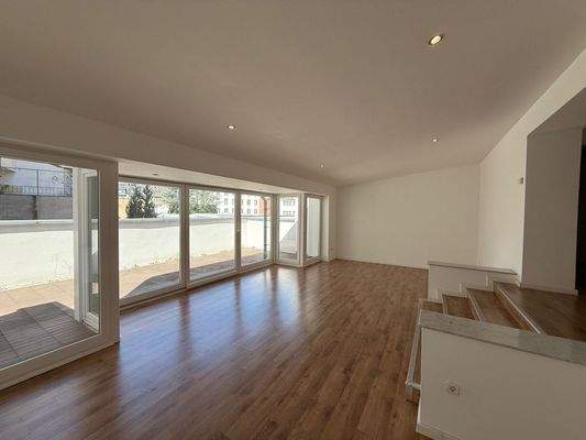 Ansicht Wohn,- Esszimmer