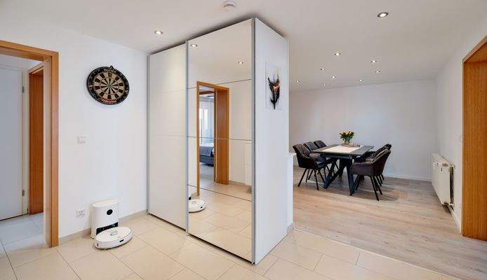 Praktsicher Schnitt der Wohnung