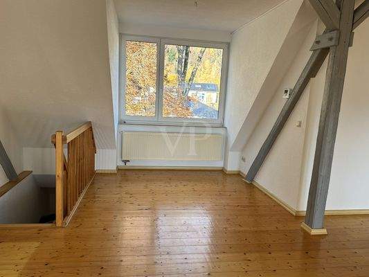 Treppe zum unteren Bereich