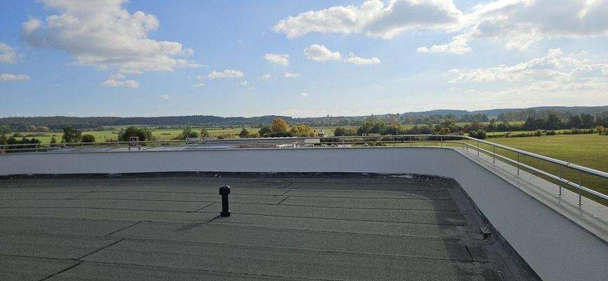 zukünftige Dachterrasse