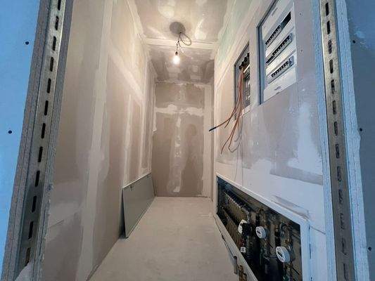 ...und den Abstellraum innerhalb der Wohnung.