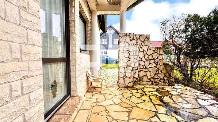 Terrasse teilüberdacht Anbau