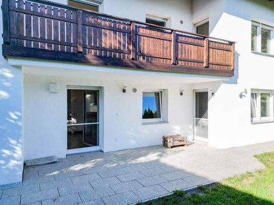 Überdachte Terrasse