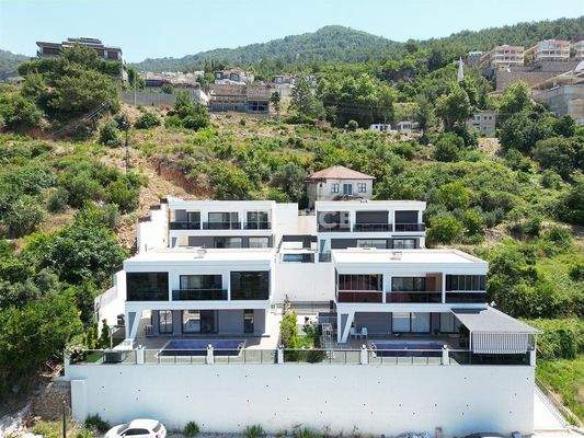 Stylish Designed Villas in Greenery in Bektaş Alanya