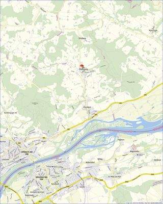 Landkarte - Region um Stubenberg