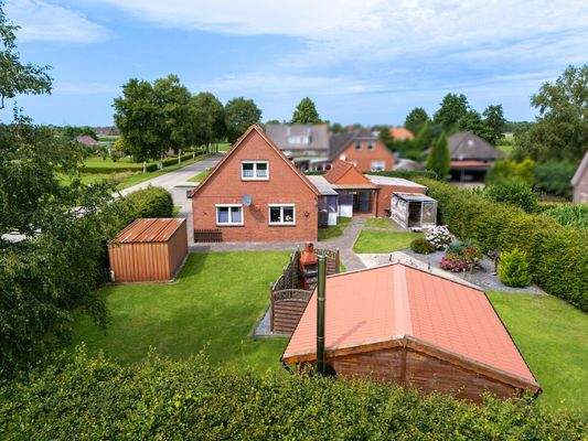 Blick auf die Immobilie