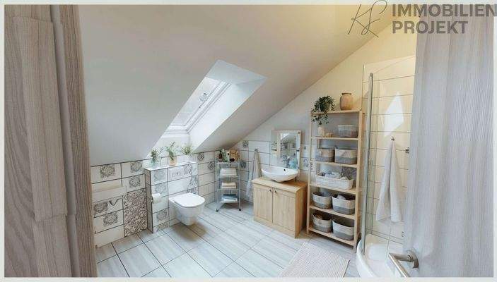 Kinderbad Einrichtungsbeispiel KI generiert