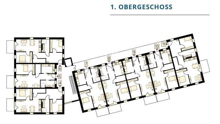  Grundriss 1. Obergeschoss