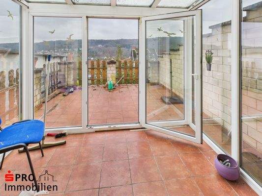 Wintergarten mit Terrasse