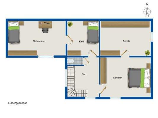 Grundriss Dachgeschoss