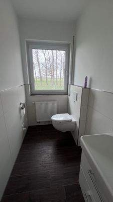 Helles Badezimmerfenster