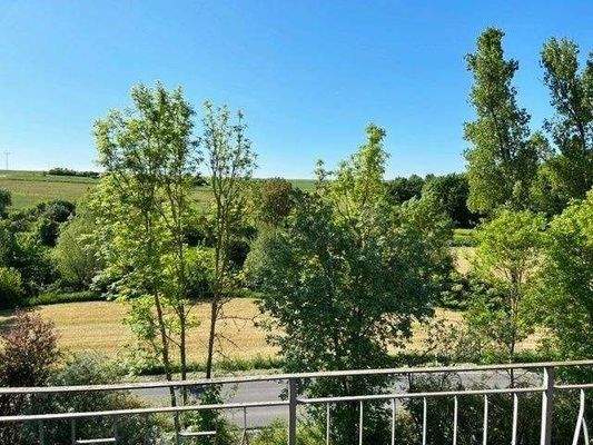 .. Fernblick ins Grüne !