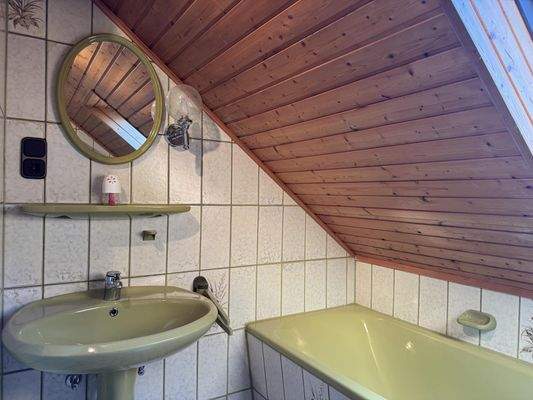 Badezimmer Dachgeschoss