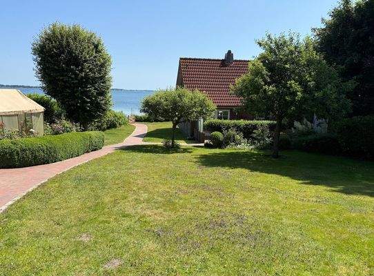 wunderschön angelegten Garten