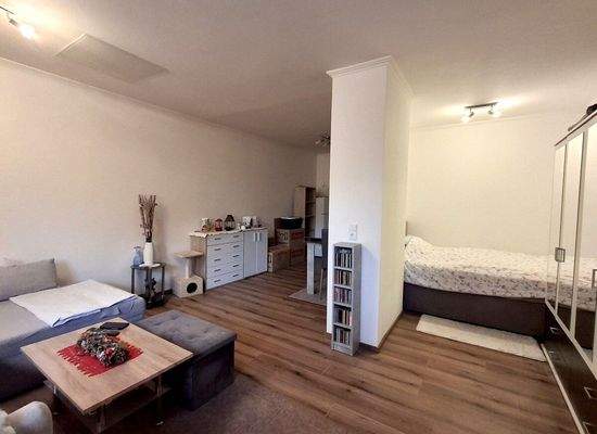 Blick in den Wohnraum